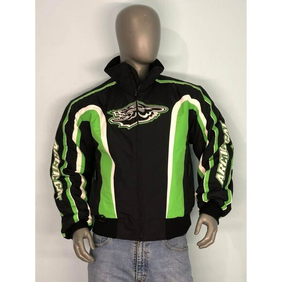 VTG ARCTIC CAT Snowmobile Jacket Medium Men Like New, Thermal Lining - Picture 1 of 8